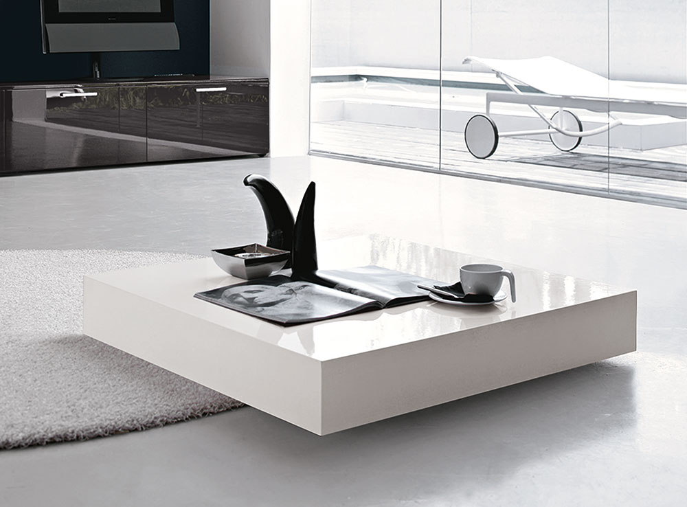 Tavoli per soggiorno moderni: vidun il tavolino moderno per ... Tavolo pouf mondo convenienza
